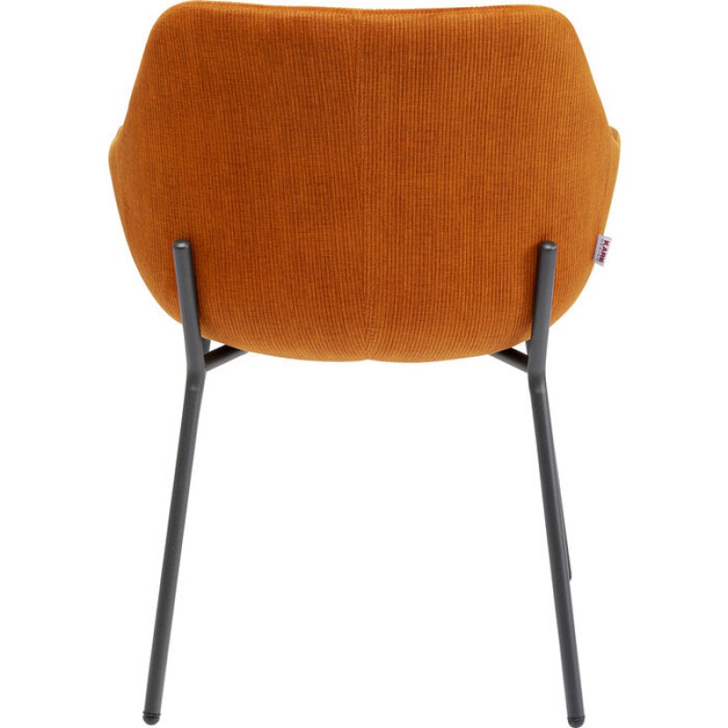 RAVELLO Chair with Armrest Avignon Orange